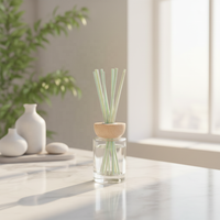 Fangcaoyuan FCY-4008 Bâtonnets de roseaux naturels sans flamme pour usage domestique, diffuseur d'ambiance intérieur en polyester personnalisable