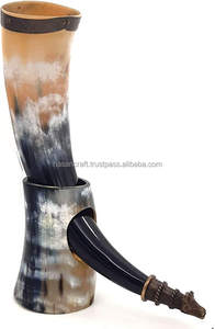ฮอร์นดื่มแกะสลักแบบโบราณเป็นมิตรกับสิ่งแวดล้อมสินค้าสไตล์สัตว์ขายดี - Product Image 6