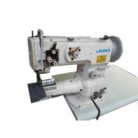 Original utilisé jukis LS-1341 robuste bras de cylindre industriel en cuir à point noué machine à coudre de sac pour les matériaux Épais