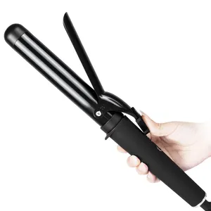 Customize fashion convenient display Ceramic iron professional hair curler automatic curling iron
