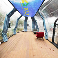 Starshine Starry Dome House Maison dôme PC en polycarbonate pour le glamping Plus tente dôme à bulles en polycarbonate