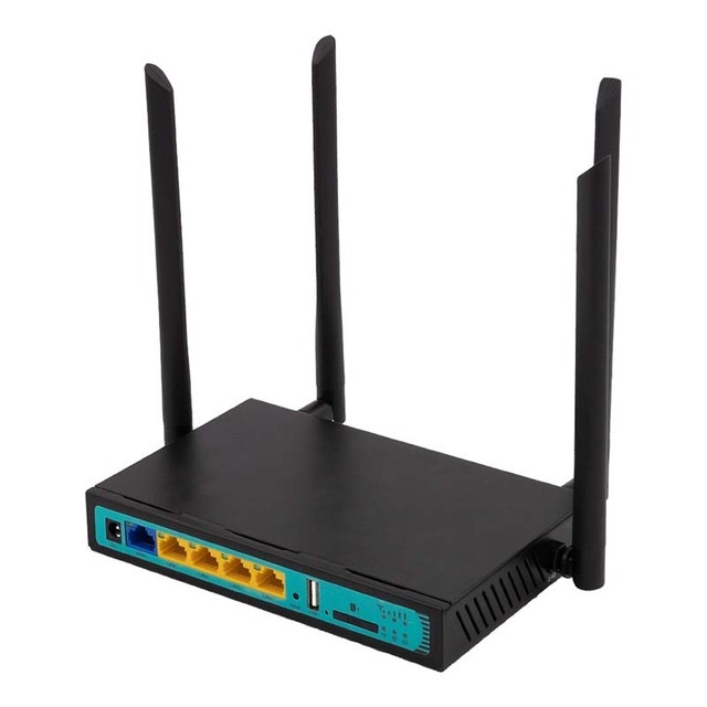 WE2416 4g Router Openwrt System 2.4G 300Mbps Hardware Watchdog Function LTE 4g Wifi Router with Sim Card Slot
