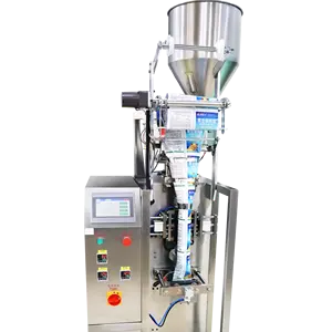 Fully automatic particle packaging machine, four sided sealing rice food packaging machine, desiccant particle packaging machine