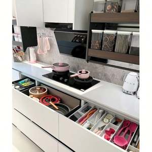 Ensemble de cuisine complète de style moderne en bois et matériaux de haute qualité pour appartements de petite taille - Product Image 1