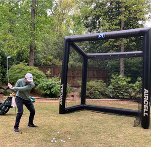 Equipo de entrenamiento inflable comercial Jaula de bateo para béisbol <span class=keywords><strong>Lacrosse</strong></span> Backstops Estaciones de tiro Golf Bays Drive Box - Product Image 3