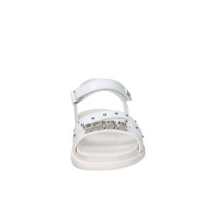 Sandalias Planas Blancas Ferre' Bambine E Ragazze FB 510 con Tacón de 2 cm, Talla 32 - Product Image 3