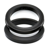 FIG 1502 1002 602 Joint d'étanchéité Hammer Union NBR HNBR à anneau de lèvre pour collecteur haute pression et étanchéité de ligne de surface, joint de type Weco