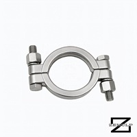 Raccord Sanitaire Tri-Clamp en Acier Inoxydable 304, Double Boulon, Poli Miroir, Haute Pression, 2,75 Pouces, Qualité Alimentaire, OEM, pour Laiterie et Brasserie