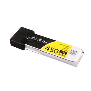 Paquete de batería Lipo de alto voltaje 75C 1S1P de <span class=keywords><strong>450mAh</strong></span> 3,8 V para avión pequeño FPV RC - Product Image 2