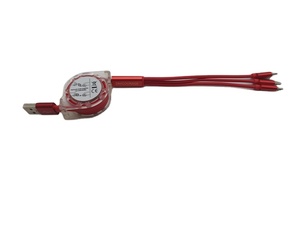 Kabel USB pengisian daya cepat dengan desain baru beberapa konektor untuk pengisian daya bersamaan dari tiga perangkat - Product Image 5