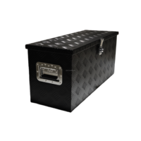 Boîte à outils Jinxin Jinxin-Toolbox en aluminium léger, plaque diamantée, personnalisable OEM, anti-poussière, pour camion, avec serrure