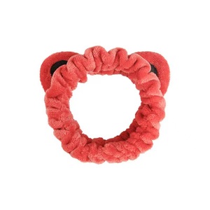 Moda karikatür peluş kedi kulak saç bandı kaymaz metalik başlık kadınlar için özel tasarım yüz yıkama Spa kafa bandı - Product Image 5