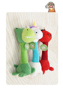 Jouet en peluche pour chien Teddy Corgi résistant aux produits Wonder Pet, jouet sonore dinosaure, jouet à mâcher auto-encouragement - Product Image 4