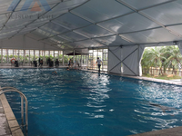 Grande tente extérieure de chapiteau d'événements sportifs de 30x40m tente en aluminium de piscine à vendre