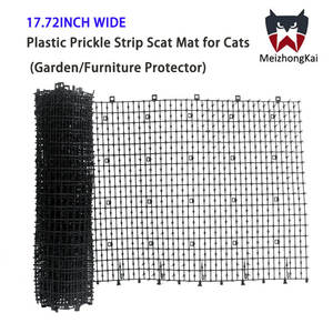 Tapis anti-chats en plastique à picots, <span class=keywords><strong>45</strong></span> <span class=keywords><strong>cm</strong></span> de large, pour jardin/meubles, tapis de dissuasion pour chats avec picots, intérieur/extérieur - Product Image 2