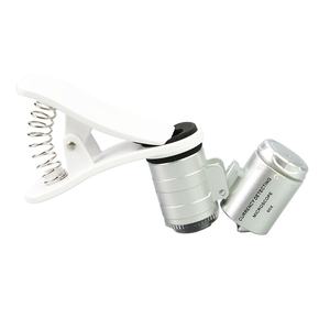 مجهر جيب بضوء فوق البنفسجية وشاشة LED <span class=keywords><strong>60x</strong></span> للهاتف المحمول - Product Image 4