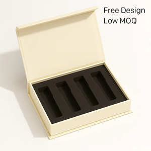 Sang Trọng Cao Cấp Nước Hoa Hộp Quà Tặng Thiết Lập Độc Đáo Du Lịch Kit Với Vật Liệu Tái Chế Cho Mặt Kem Và Kem Mắt - Product Image 4