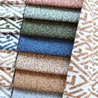 Redsun Textile Neues Muster Mehrfarbig Grau Chenille Jacquard Stoff Polyester Chenille Polsters toff für Sofas