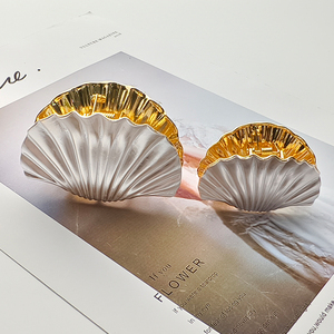 إكسسوارات مخالب بقشرة معدنية كبيرة 8-جديدة عصرية على طراز المحيط ، إكسسوارات مخلبية أنيقة بقشرة معدنية للنساء والفتيات - Product Image 5