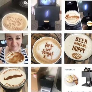 EB-Pro EVEBOT Nueva Impresora de Tinta Comestible PLA WiFi para Café y Alimentos con Impresión Automática de Alta Velocidad a 600 DPI - Product Image 6