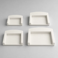Plateau en céramique de zircone haute résistance, plaque de cuisson ZrO2, plaque de four réfractaire, dimensions personnalisées