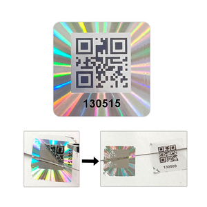 बहु-आकार कस्टम होलोग्राफिक एंटी-नकली टैम्पर सबूत पालतू सुरक्षा स्टिकर एक लेबल एक कोड संगत किराने - Product Image 3