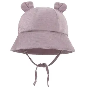 Voyage amical épaissi école hawaïenne imperméable coloré chopper fedora chapeau de seau de paille