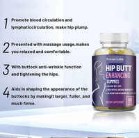 Gommes Private Label pour femmes Bbl Gummies pour l'élargissement des fesses Gommes pour compléter les vitamines Bbl Gummies pour l'amélioration des fesses