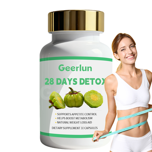 ओम कारखाने 28 दिन डिटॉक्स कैप्सूल प्रभावी सुपर स्लिम प्राकृतिक भूख नियंत्रण वजन घटाने की गोलियां हर्बल पूरक - Product Image 1
