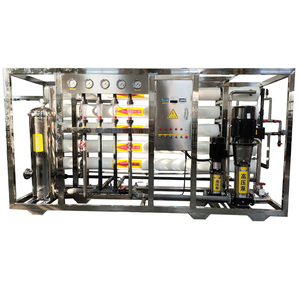 Système de traitement d'eau industriel en acier inoxydable avec moteur PLC à osmose inverse 1000L 500L avec garantie d'un an - Product Image 1