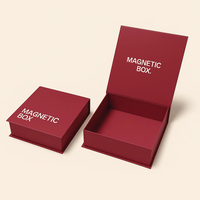 Boîte en forme de livre en gros, boîte cadeau personnalisée de luxe imprimée, emballage en papier rigide avec fermeture magnétique pour emballage de boîtes en papier