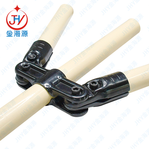 Junta de tubería de metal cardán magra de metal, Conector de tubería de metal cromado de 25 tubos redondos, inserto de accesorios de tubería de latón de 3 pulgadas para Ppr - Product Image 1