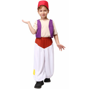 Costume de cosplay <span class=keywords><strong>Aladin</strong></span> et la lampe magique Nouveau costume d'<span class=keywords><strong>Aladin</strong></span> pour garçons Spectacle de scène - Product Image 5