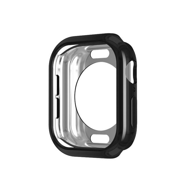 COTECi Watch Case 42 46mm Half Pack Hollow Silicone Protective Case Smart Watch Case for IWatch S10