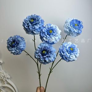 Junheyuan <b>Artificial</b> <b>Hydrangea</b> Single Branch Flower Arrangement For Home Decor Photography Props - Product Image 3