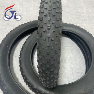 Pneu de vélo électrique noir de 26 <span class=keywords><strong>pouces</strong></span>, pneu de vélo de neige, pneu gras de 20x3.0, matériau en caoutchouc pour vélo gras noir - Product Image 5