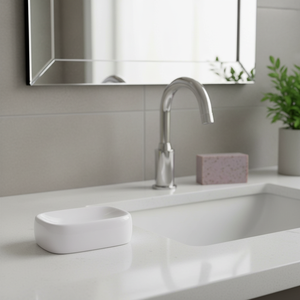 Classic white soap dish - Product Image 3