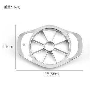 ที่ตัดแอปเปิ้ลสแตนเลส ตัดได้ 8 ชิ้น อุปกรณ์ครัวสำหรับการตัดที่รวดเร็วและสม่ำเสมอ - Product Image 3