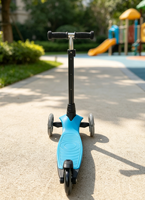 Trottinette à 3 roues YILIEN POPULAR KICK SCOOTER LS-300 pour enfants, trottinette à pousser pour l'extérieur avec roues à LED
