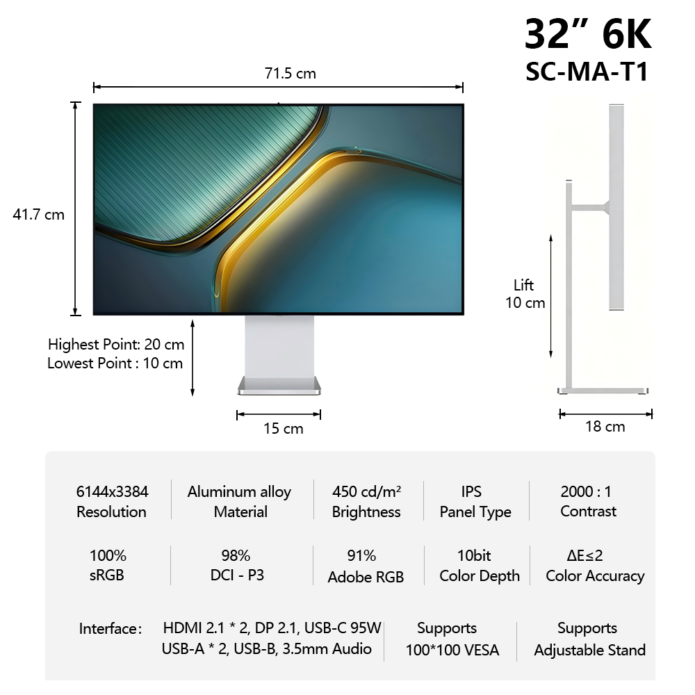 32 "