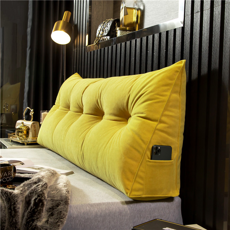 Streamer amarillo [tela de chenilla]