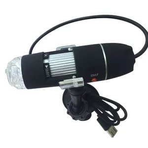 Taşınabilir Mini LED mikroskop 800X USB Wifi dijital mikroskop