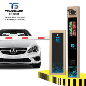 Toptan Transhare TS211 + 9912 otomatik plaka tanıma sistemi Park Metal düz Bar bom bariyer kapısı yüksek - Product Image 3