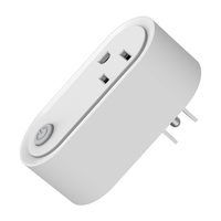 LEDEAST NAS-WR12WM US Standard Tuya WiFi Matter 15A Smart Plug Power Socket Smart Home Smart Outlet Remote Control Switch