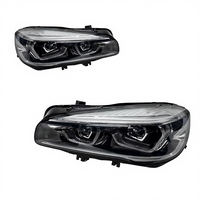 SYA pour BMW Série 2 F45 Version haut de gamme entièrement équipée Phares à LED 2014-2021 Nouvelle mise à niveau/amélioration 12V 25W Feux de voiture