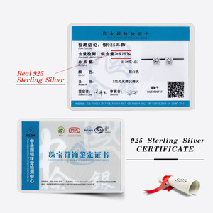 Lze53 Rinntin 0.5ct-4CT Phụ Nữ Bông Tai 14K Vàng Mạ 925 Sterling Silver 4 Prong Vòng 8A Cao Cấp <span class=keywords><strong>Cubic</strong></span> <span class=keywords><strong>Zirconia</strong></span> Stud Bông Tai - Product Image 6