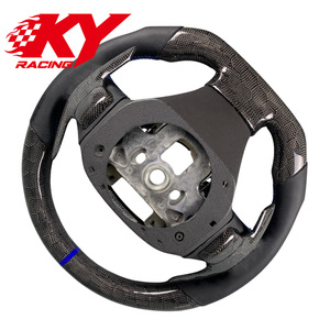 Volant sport personnalisé en fibre de carbone avec palettes de changement de vitesse pour Chevrolet Chevy Corvette C6 Z06 ZR1 Malibu SS Cobalt HHR - Product Image 3