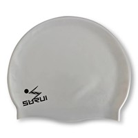 Bonnets de bain de compétition avec logo personnalisé, 100% silicone, haute élasticité, bonnets de bain pour adultes, durables et confortables pour la piscine