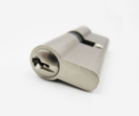Vente en gros usine – Cylindre de serrure de sécurité moderne en laiton de 60-100 mm de longueur avec clé et vis, installation facile pour serrures à mortaise