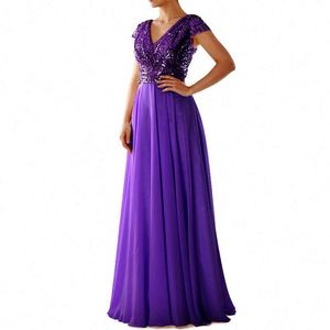 <span class=keywords><strong>2022</strong></span> nueva moda mujer señora fiesta de noche lentejuelas cuello en V vestido largo novia sirena sin mangas A-line <span class=keywords><strong>cóctel</strong></span> Maxi vestido - Product Image 2